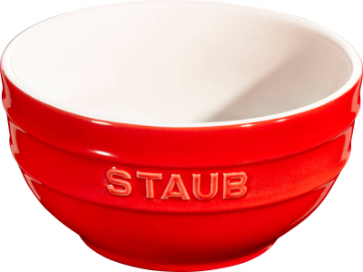 Miska okrągła Staub - 14 cm, Czerwony