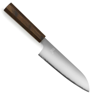 Nóż Santoku Yaxell Hana 16.5 cm - 2