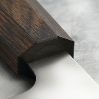 Nóż Santoku Yaxell Hana 16.5 cm - 3