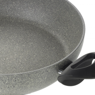 Deep granite induction frying pan with 2 handles Ballarini Ferrara - 24 cm - 3