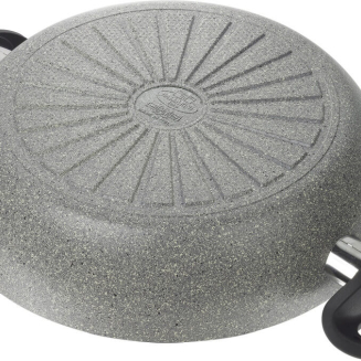  Deep granite induction frying pan with 2 handles Ballarini Ferrara - 24 cm - 4
