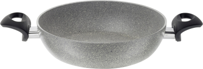  Deep granite induction frying pan with 2 handles Ballarini Ferrara - 24 cm