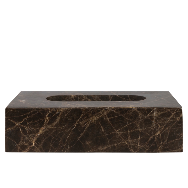 Pojemnik na chusteczki Mette Ditmer Denmark Marble Brown