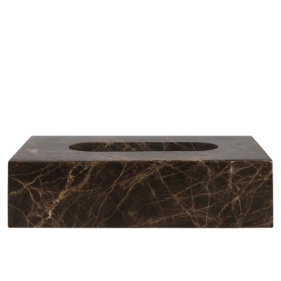 Pojemnik na chusteczki Mette Ditmer Denmark Marble Brown