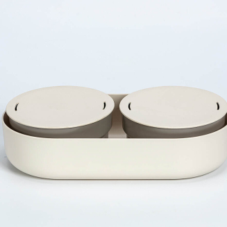 Kiełkownica Urbalive Microgreens + pojemnik beżowy 30x16 cm - 2