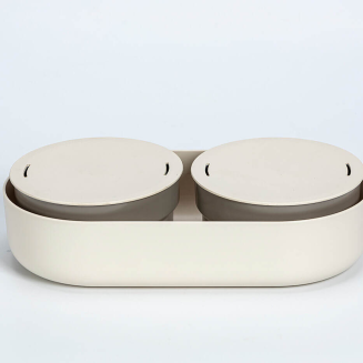 Kiełkownica Urbalive Microgreens + pojemnik beżowy 30x16 cm - 2