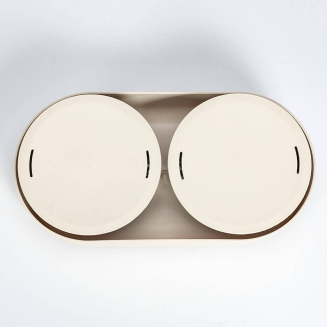 PLASTIA MICROGREENS Kiełkownica + pojemnik 30.5x16 cm beżowy - 4