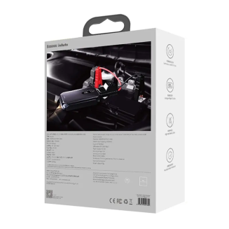 Powerbank / Rozrusznik Baseus Super Energy Car Jump Starter, 12000mAh, 1000A, USB (czarny) - 9