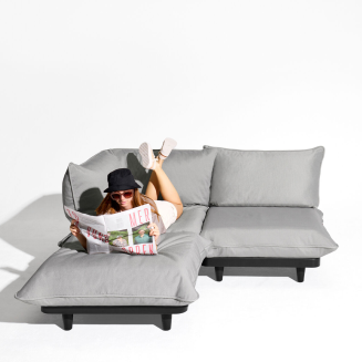 Sofa ogrodowa Fatboy Paletti Set Small Royal Wolf Grey - 3