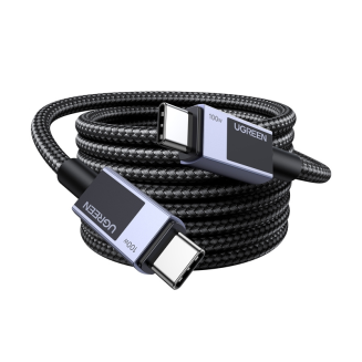 Kabel UGREEN L512 USB-C-USB-C 1m 5A (gwiezdna szarość) - 3