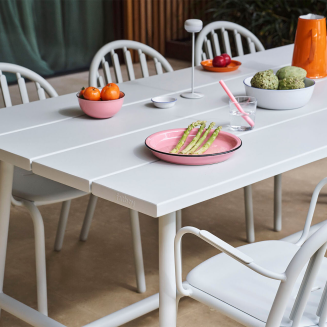 Stół ogrodowy Fatboy Fred's Table Light Grey 220x100x76 cm - 11