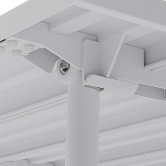 Stół ogrodowy Fatboy Fred's Table Light Grey 220x100x76 cm - 5