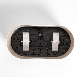 PLASTIA TOLITA Donica samonawadniająca prostokątna z wkładem 31x16 cm różowy - 2