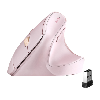Mysz bezprzewodowa UGREEN M571 2.4GHz+BT (różowa) - 2