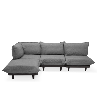 Sofa ogrodowa Fatboy Paletti Set Large Rock Grey