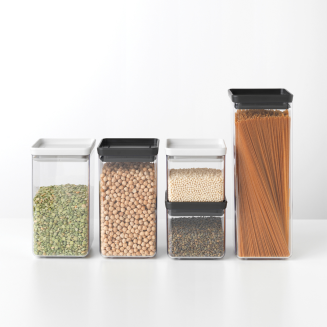 Pojemnik kuchenny Brabantia Tasty+ Dark Grey 2.5l - 4