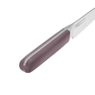 Nóż wielofunkcyjny z ząbkowanym ostrzem BergHOFF Elements Aubergine 11.5 cm - 2