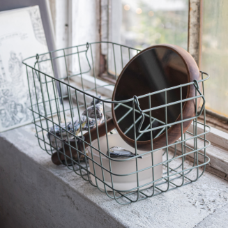 Koszyk druciany Mette Ditmer STORE-IT Thyme Green S - 3