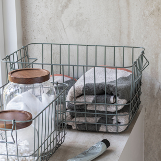 Koszyk druciany Mette Ditmer STORE-IT Thyme Green S - 2