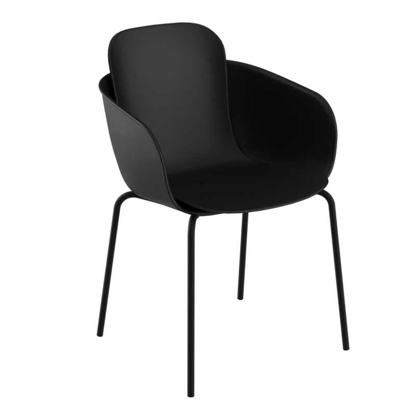 Krzesło ogrodowe SACKit Chair No. One S2 Black | Black