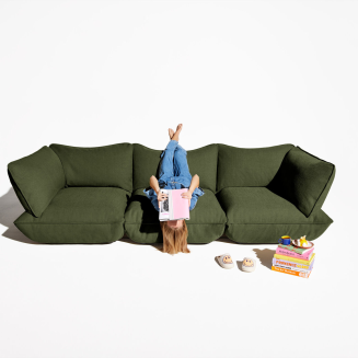 Sofa Fatboy Sumo Medium Boucle Leaf Green - 5