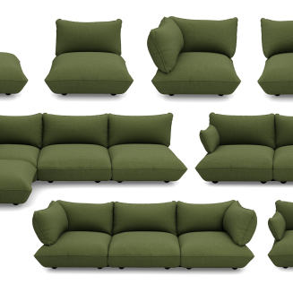 Sofa Fatboy Sumo Medium Boucle Leaf Green - 7