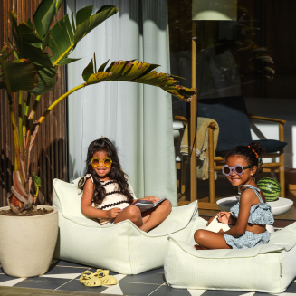 Pufa dziecięca Wigiwama Square Ottoman OUTDOOR Herba - 12