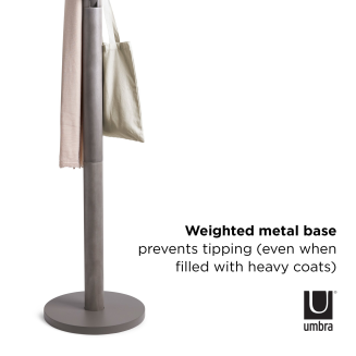 Wieszak na płaszcze Umbra Flapper Gray - 3