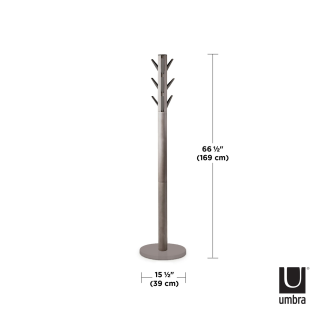Wieszak na płaszcze Umbra Flapper Gray - 5