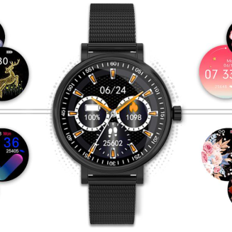 Zegarek Damski RUBICON SMARTWATCH RNBE64-3 BLACK - 7