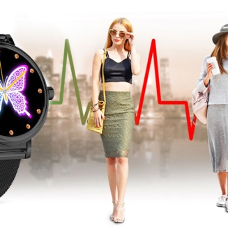 Zegarek Damski RUBICON SMARTWATCH RNBE64-3 BLACK - 8