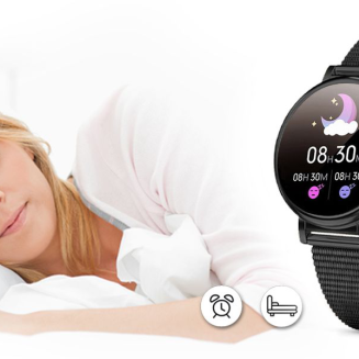 Zegarek Damski RUBICON SMARTWATCH RNBE64-3 BLACK - 12