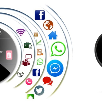 Zegarek Damski RUBICON SMARTWATCH RNBE64-3 BLACK - 13