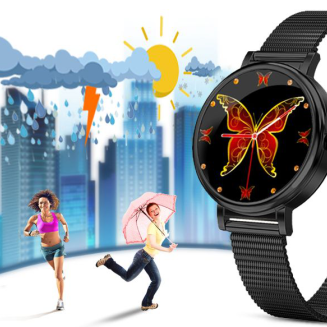 Zegarek Damski RUBICON SMARTWATCH RNBE64-3 BLACK - 14