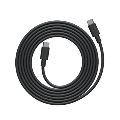Kabel Avolt 1 USB C do ładowania USB-C 2 m czarny