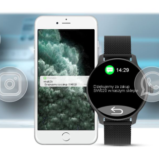 Zegarek SMARTWATCH G.ROSSI SW020-2 - 18