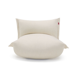 Fotel Fatboy The BonBaron Slim Boucle Creme 120x120x75 cm - 2