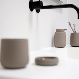 Kubek na szczoteczki do zębów Zone Denmark Nova One Taupe - 7