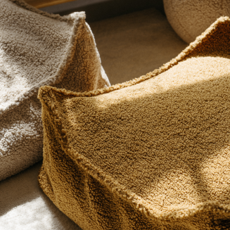 Pufa dziecięca Wigiwama Square Ottoman Maple - 3