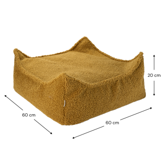 Pufa dziecięca Wigiwama Square Ottoman Maple - 2