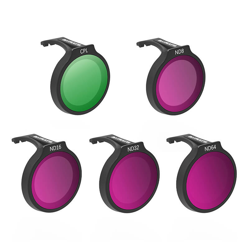 Zestaw filtrów SUNNYLIFE CPL+ND8+ND16+ND32+ND64 DJI Neo