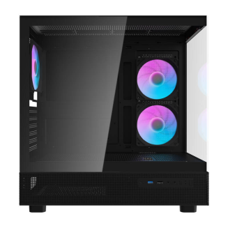  DARKFLASH DPX90 computer case + 3 fans (black) - 2
