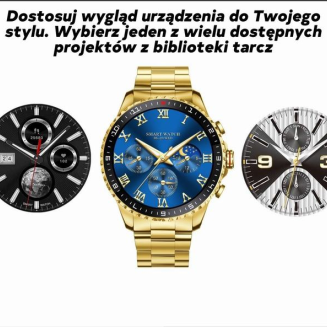 Smartwatch Męski GRAVITY GT16-2 Black / Czarna Bransoleta - 15