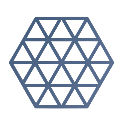  Zone Denmark Triangles Denim Dish Mat 16x14 cm