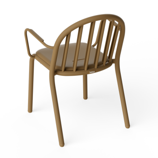 Krzesło ogrodowe z podłokietnikami Fatboy Fred's Armchair Mochaccino - 2