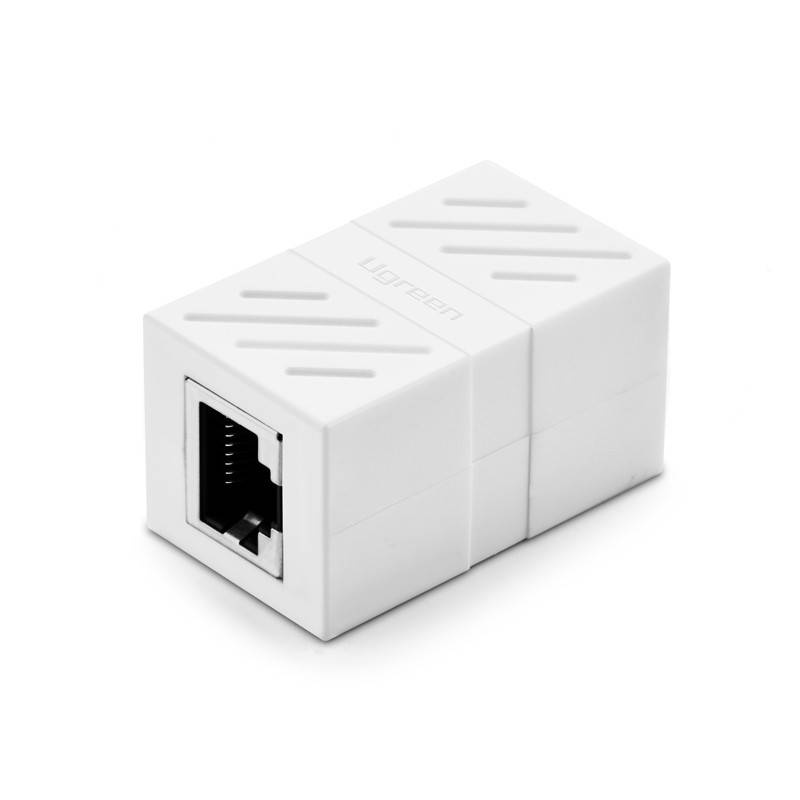 Złączka UGREEN NW114 RJ45-RJ45 8P/8C Cat.7 UTP (biała)