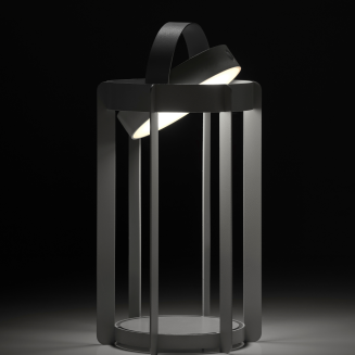 Lampion LED Zone Denmark Firefly Soft Grey 30 cm - 2