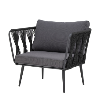  Bloomingville Pavone Black garden chair - 3