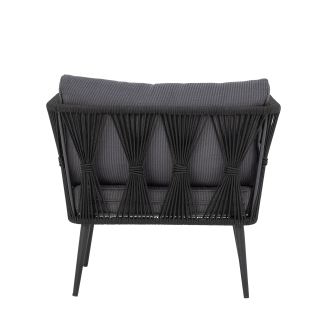  Bloomingville Pavone Black garden chair - 4