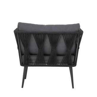Krzesło ogrodowe Bloomingville Pavone Black - 4
